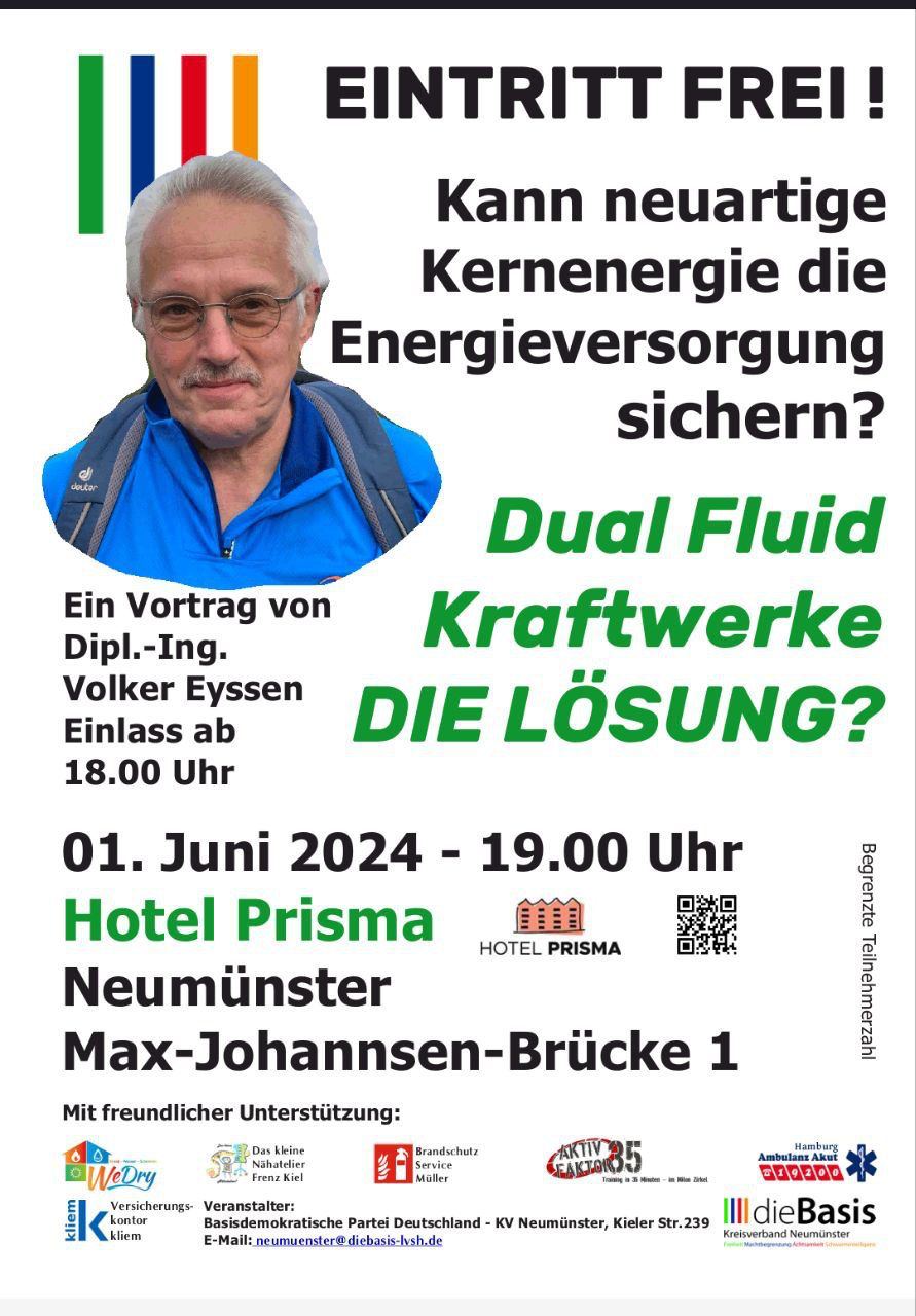 Kann neuartige Kernenergie die Energieversorgung sichern ?